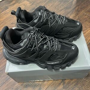 Balenciaga Track Sneakers in Black Size 43 EU US 10
